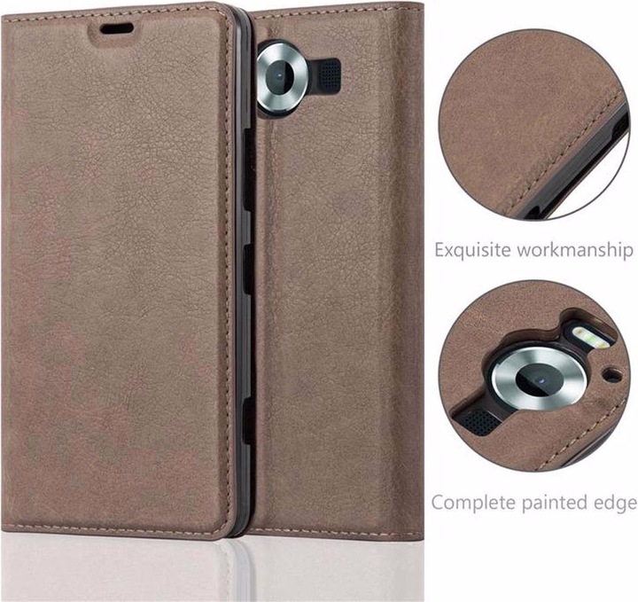 Actual product image Cadorabo Book Invisible Magnet Cover (Microsoft Lumia 950)