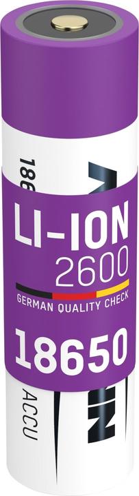 Actual product image Ansmann 18650 (1 pcs., 18650, 2600 mAh)