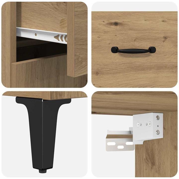 Image du produit vidaXL Highboard-Möbel (69.50 x 34 x 180 cm)