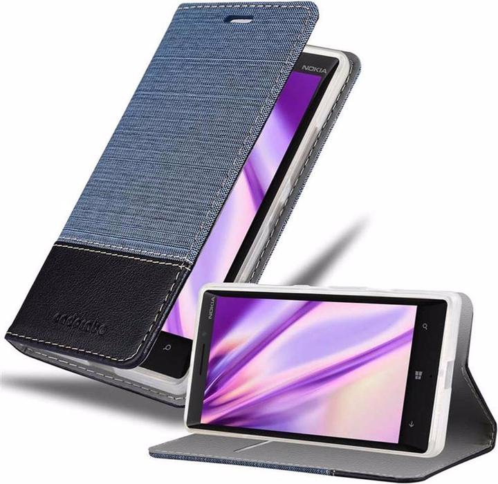 Produktbild Cadorabo Book Jeans Optik Cover (Nokia Lumia 930, Nokia Lumia Icon 929)