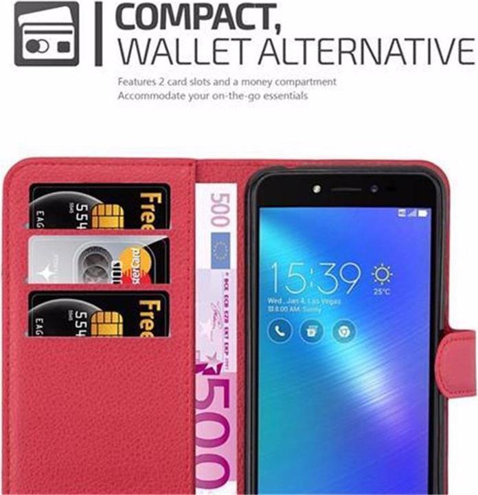 Image du produit Cadorabo Book avec fonction stand Cover (Asus Zenfone Live, Asus Zenfone 3 Go)