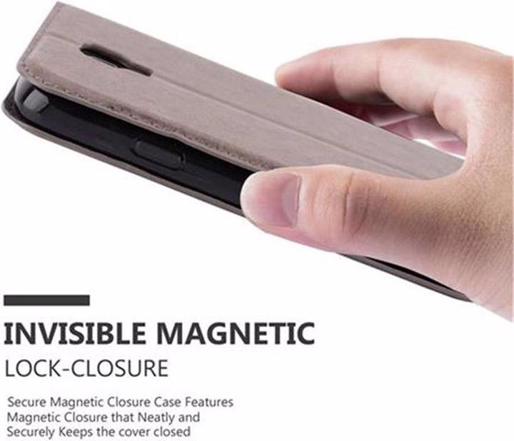 Actual product image Cadorabo Book Invisible Magnet Cover (Samsung Galaxy S4 Active)