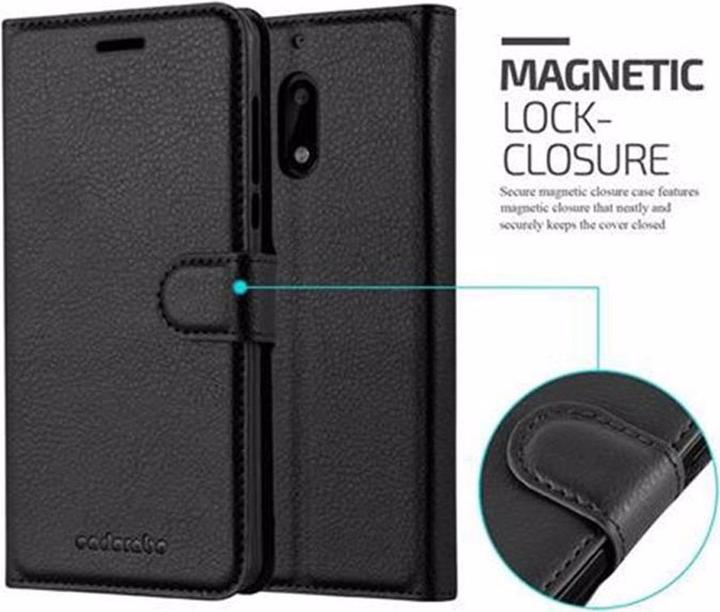 Produktbild Cadorabo Book mit Standfunktion Cover (Nokia 6)