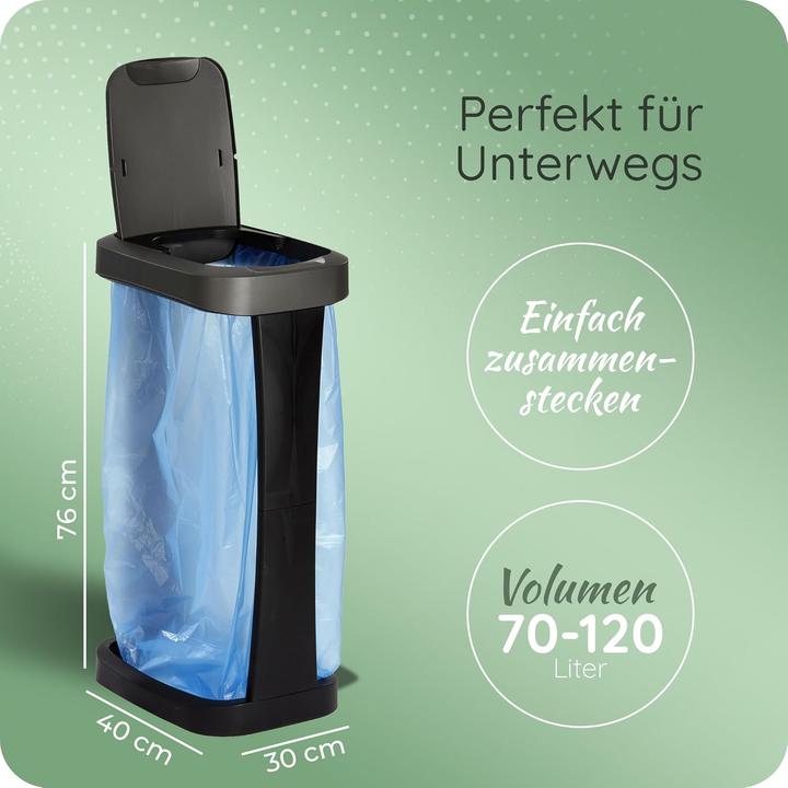 Produktbild Novaliv Müllsackständer mit Deckel (70 l)