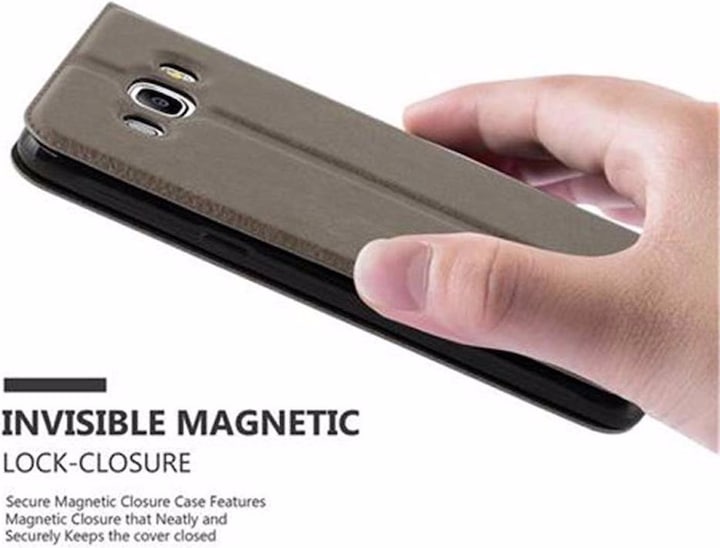Produktbild Cadorabo Book mit View Doppelfenster Cover (Samsung Galaxy J7 2016)