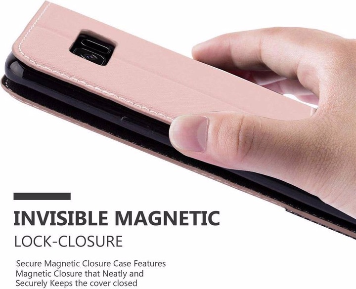 Actual product image Cadorabo Book X Wallet Cover (Samsung Galaxy S8)