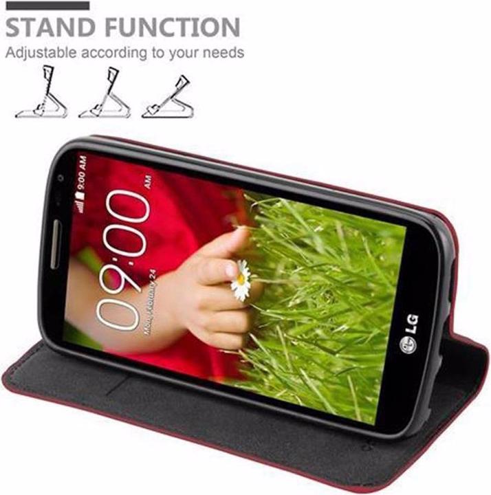 Productafbeelding Cadorabo Boek Onzichtbare Magneethoes (LG G2 Mini)