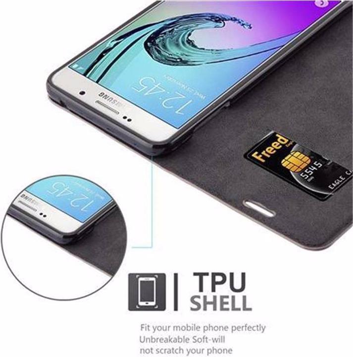 Productafbeelding Cadorabo Boek Onzichtbare Magneethoes (Samsung Galaxy A7 (2016))