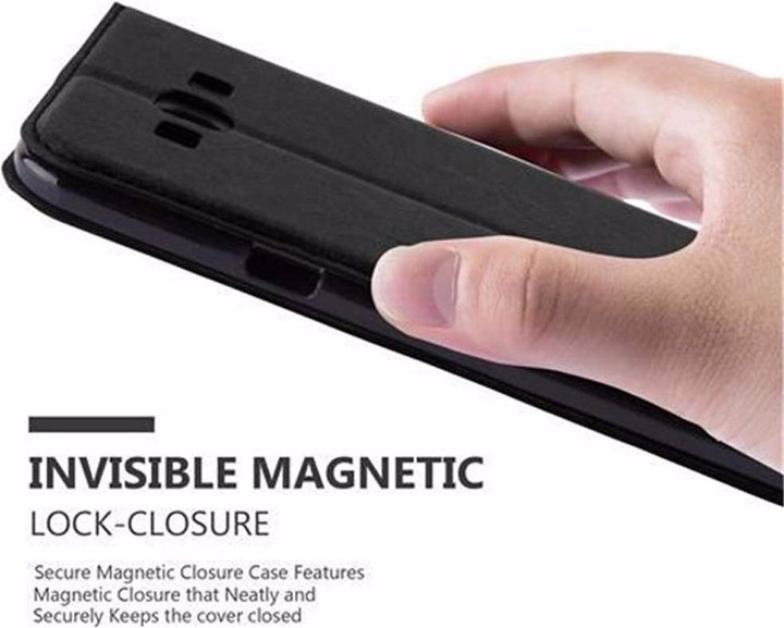 Actual product image Cadorabo Book Invisible Magnet Cover (Samsung Galaxy A8)