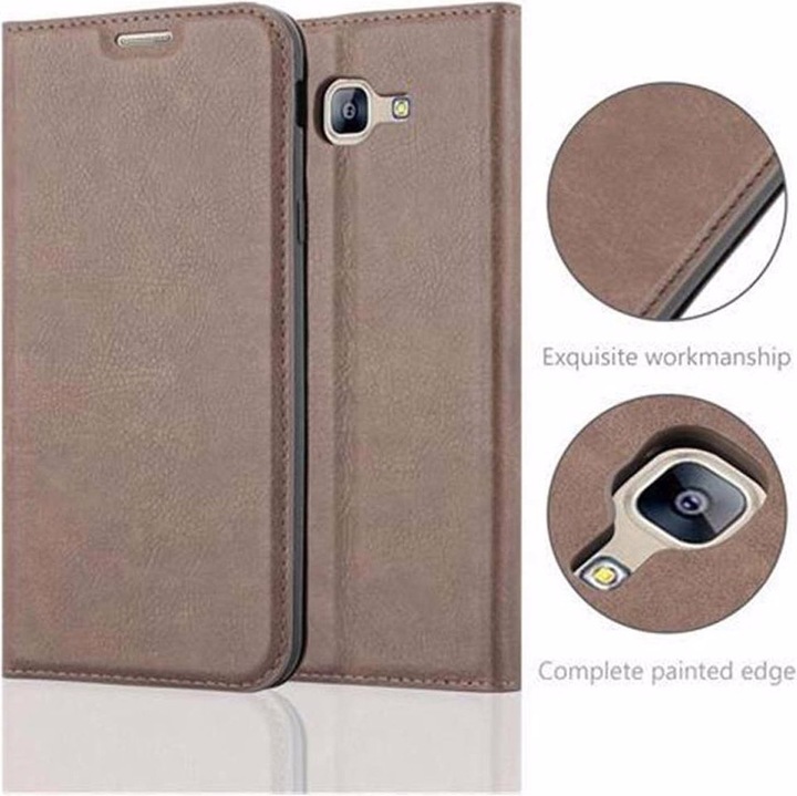 Actual product image Cadorabo Book Invisible Magnet Cover (Samsung Galaxy A8 (2016))