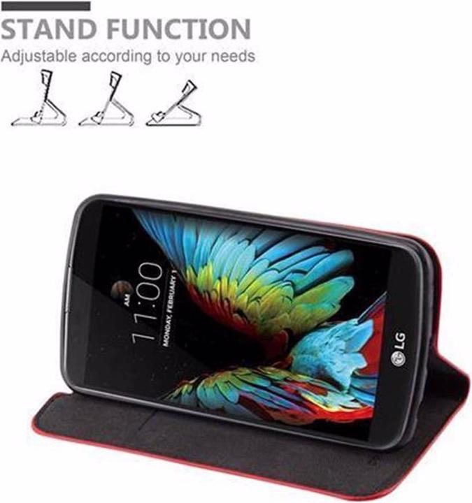 Productafbeelding Cadorabo Boek Onzichtbare Magneethoes (LG K10)