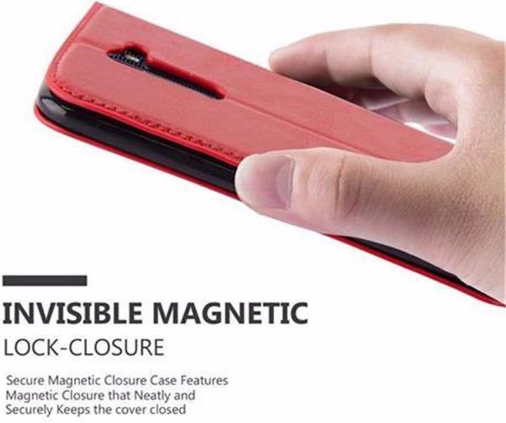 Productafbeelding Cadorabo Boek Onzichtbare Magneethoes (LG K10)