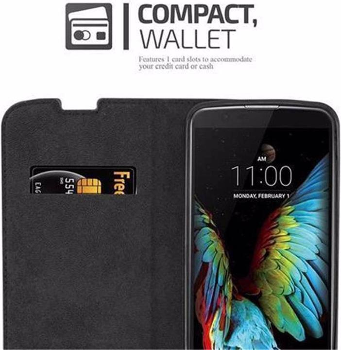 Productafbeelding Cadorabo Boek Onzichtbare Magneethoes (LG K10)