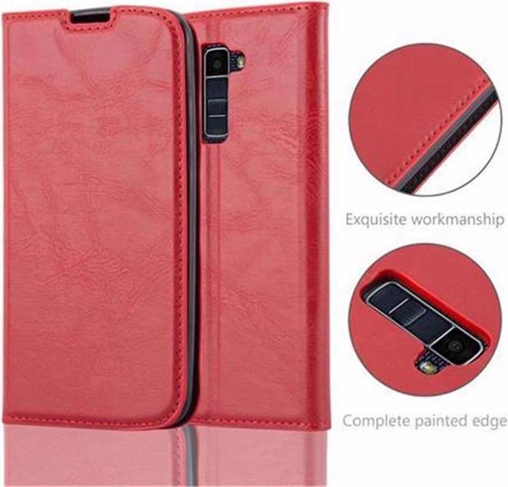 Productafbeelding Cadorabo Boek Onzichtbare Magneethoes (LG K10)