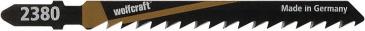Produktbild wolfcraft 2 Stichsägeblätter HCS L=100mm T-Schaft