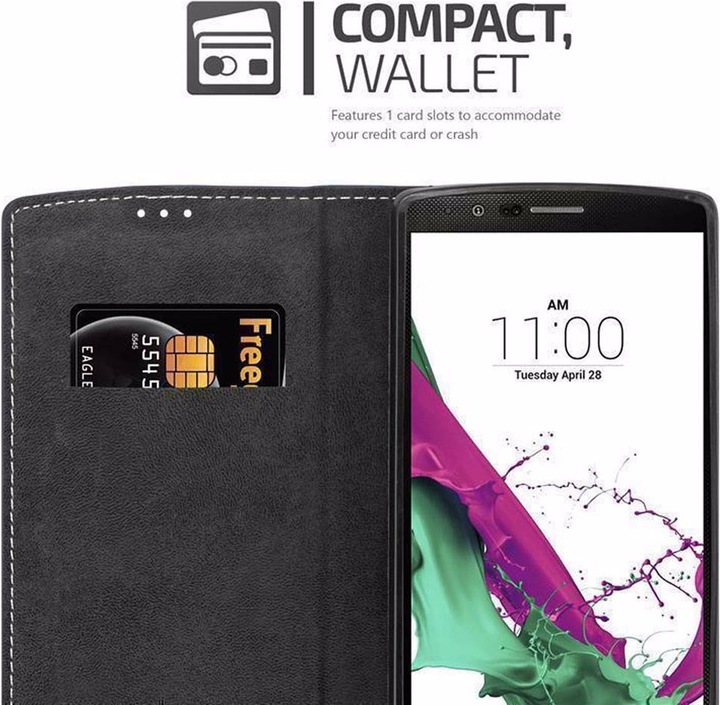 Actual product image Cadorabo Book X Wallet Cover (Motorola Moto G4 Plus, Motorola Moto G4)