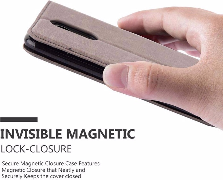 Actual product image Cadorabo Book Invisible Magnet Cover (K4)