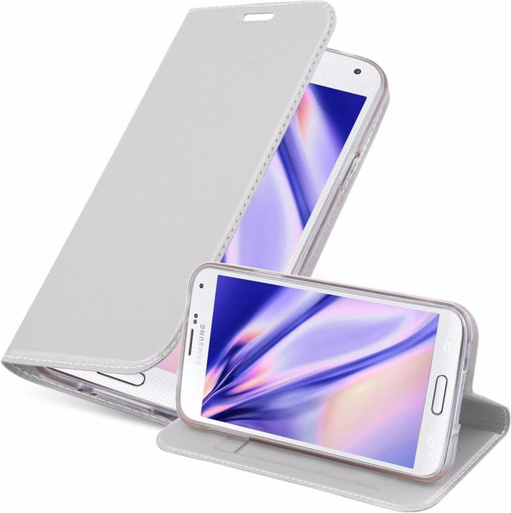 Actual product image Cadorabo Book Classy Style Cover (Samsung Galaxy S5, Samsung Galaxy S5 Neo)