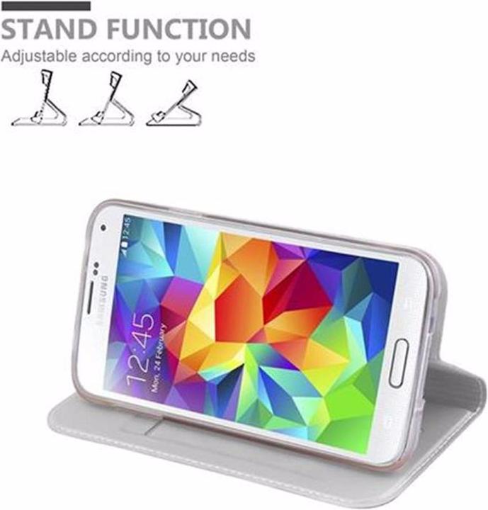 Immagine prodotto Cadorabo Copertina in stile libro di classe (Samsung Galaxy S5, Samsung Galaxy S5 Neo)