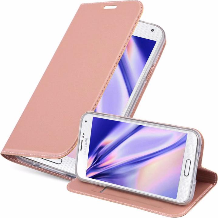 Actual product image Cadorabo Book Classy Style Cover (Samsung Galaxy S5, Samsung Galaxy S5 Neo)