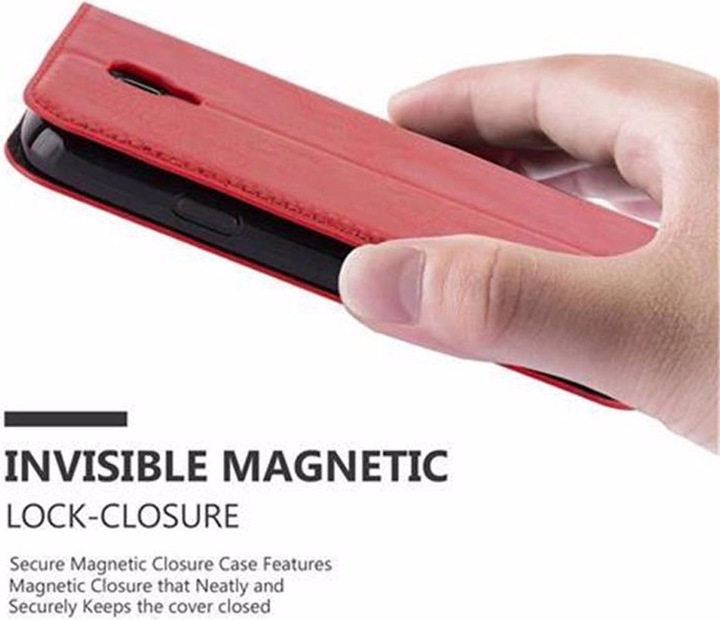 Actual product image Cadorabo Book Invisible Magnet Cover (Samsung Galaxy S4 Active)