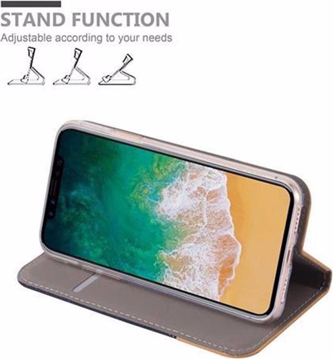 Productafbeelding Cadorabo Boek Jeans Optiek Cover (Apple iPhone X)