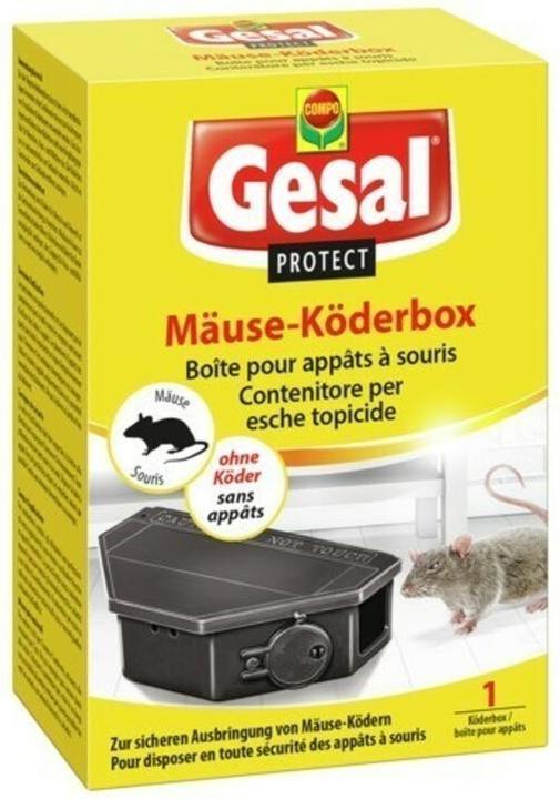Actual product image Gesal PROTECT Mice Bait Box