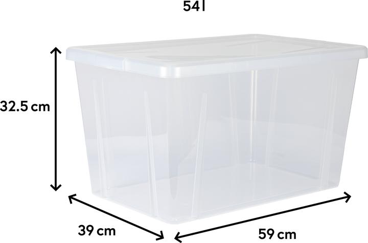 Produktbild Galaxus Allzweckbox - 3er Set (59 x 39 x 32 cm, 54 l)