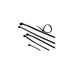Thumbnail - ACT, Kabelbinder, Cable ties black, length 100 mm, width 2.5 mm. Length: 100 mm Cable tie black 100/2.5mm (Kunststoffkab...
