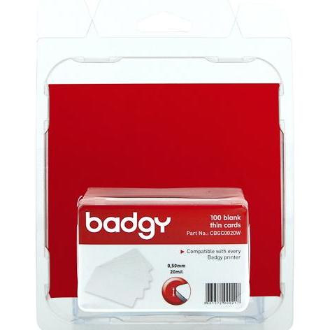 Evolis, Informationsschild, Badgy PVC Karte