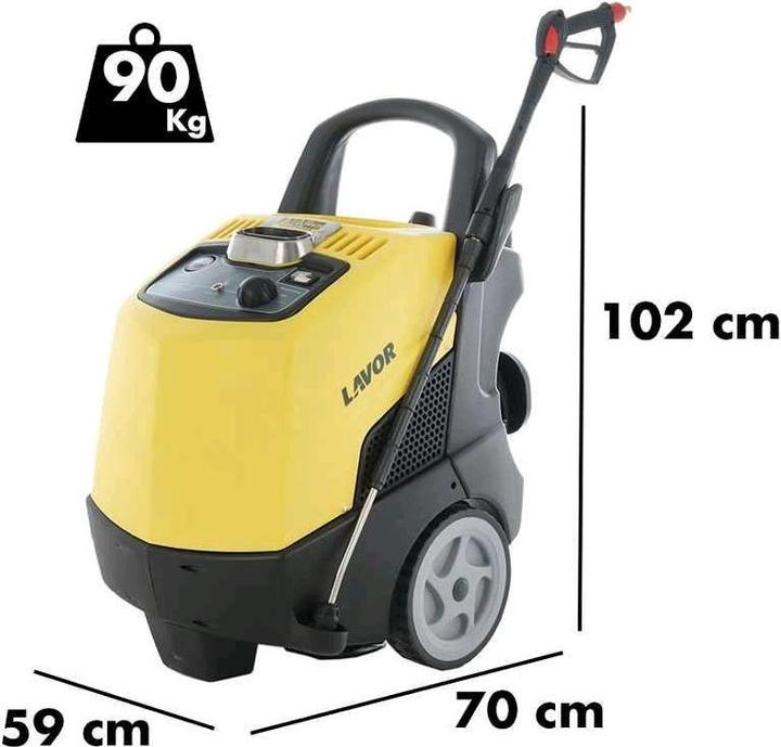 Image du produit Lavor Texas R 1211 GL Nettoyeur haute pression professionnel à eau chaude (Fonctionnement sur secteur)