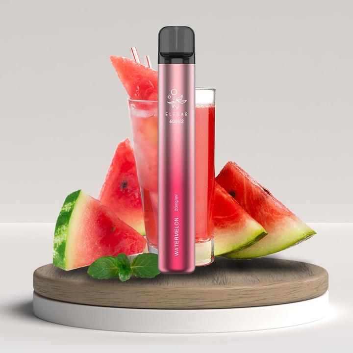 Image du produit Elfbar 600 V2, Pastèque (Pastèque)