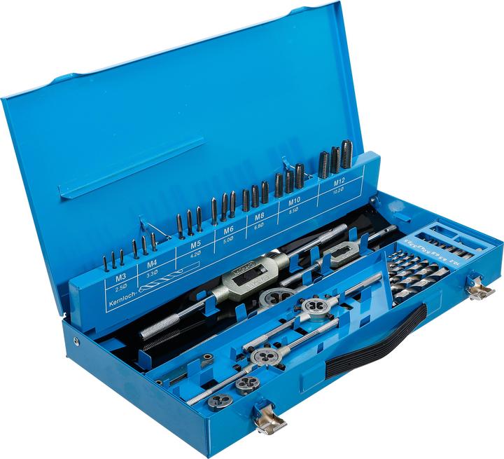 Actual product image BGS Tap and Die Set M3 - M12 44 pcs.