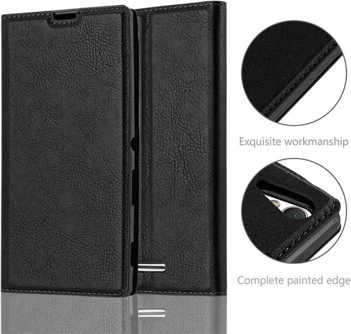 Actual product image Cadorabo Book Invisible Magnet Cover (Sony Xperia T2 Ultra)