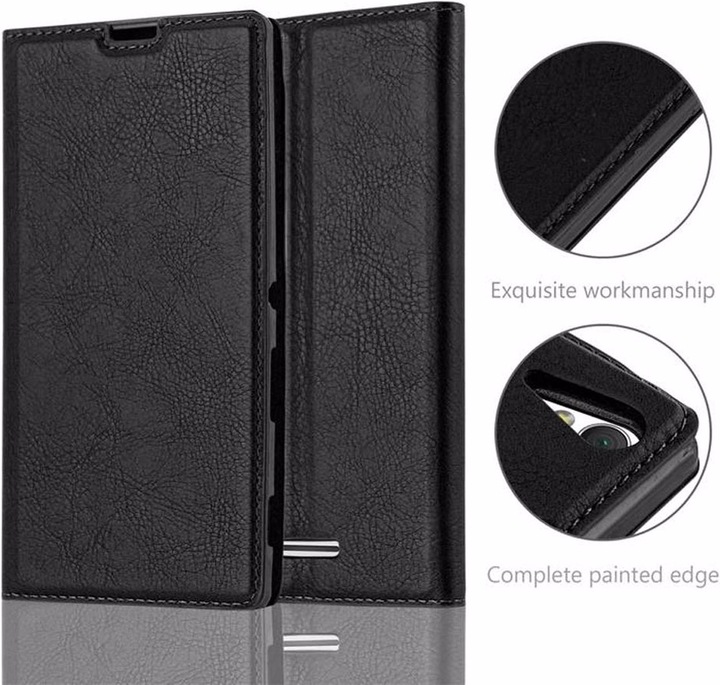 Actual product image Cadorabo Book Invisible Magnet Cover (Sony Xperia T2 Ultra)
