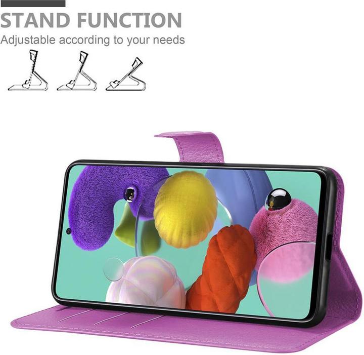 Produktbild Cadorabo Book mit Standfunktion Cover (Samsung Galaxy A51 5G)