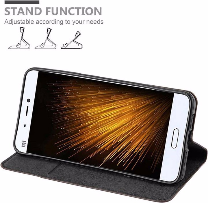 Actual product image Cadorabo Book Invisible Magnet Cover (Mi 5)
