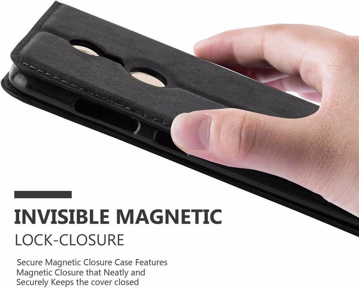 Actual product image Cadorabo Book Invisible Magnet Cover (ZTE Axon 7 mini)