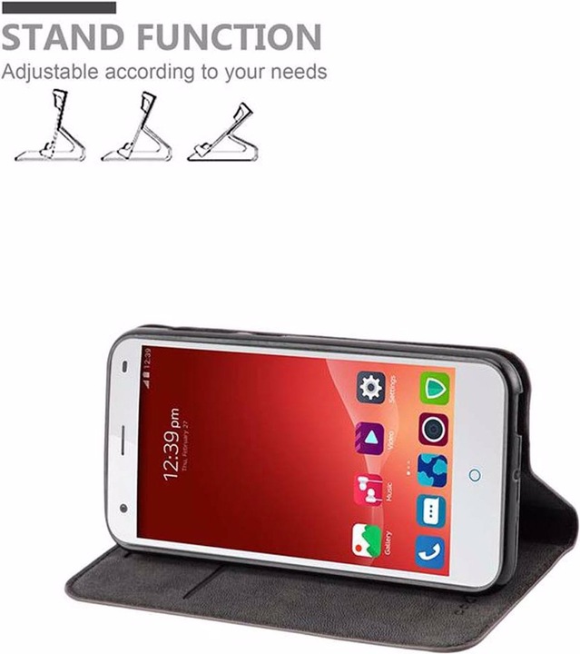 Actual product image Cadorabo Book Invisible Magnet Cover (ZTE Blade S6)