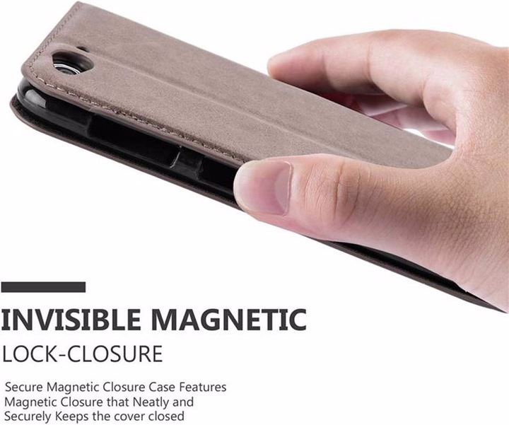 Actual product image Cadorabo Book Invisible Magnet Cover (ZTE Blade S6)
