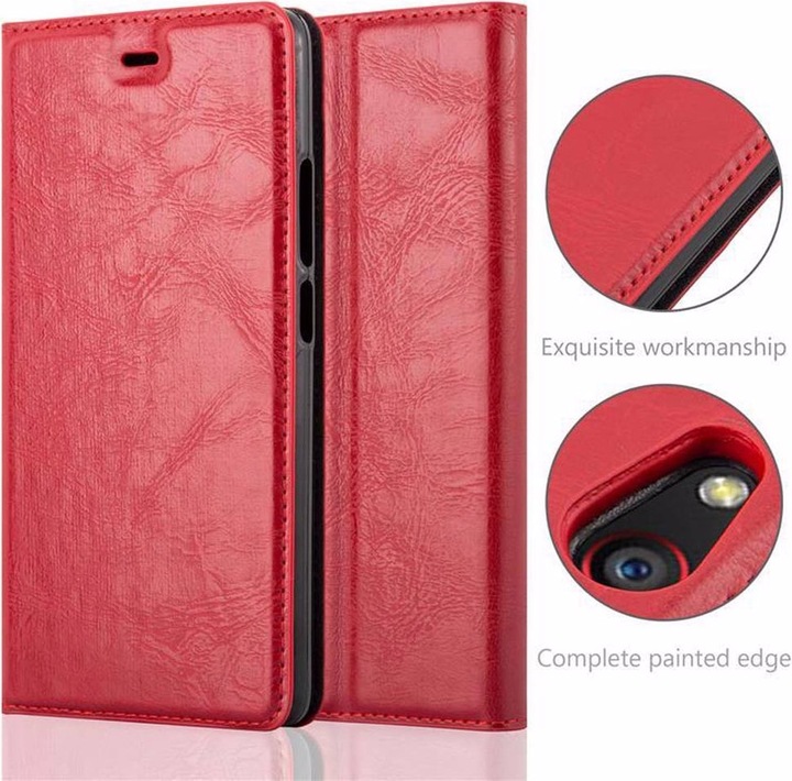 Actual product image Cadorabo Book Invisible Magnet Cover (ZTE Nubia Z9 Max)