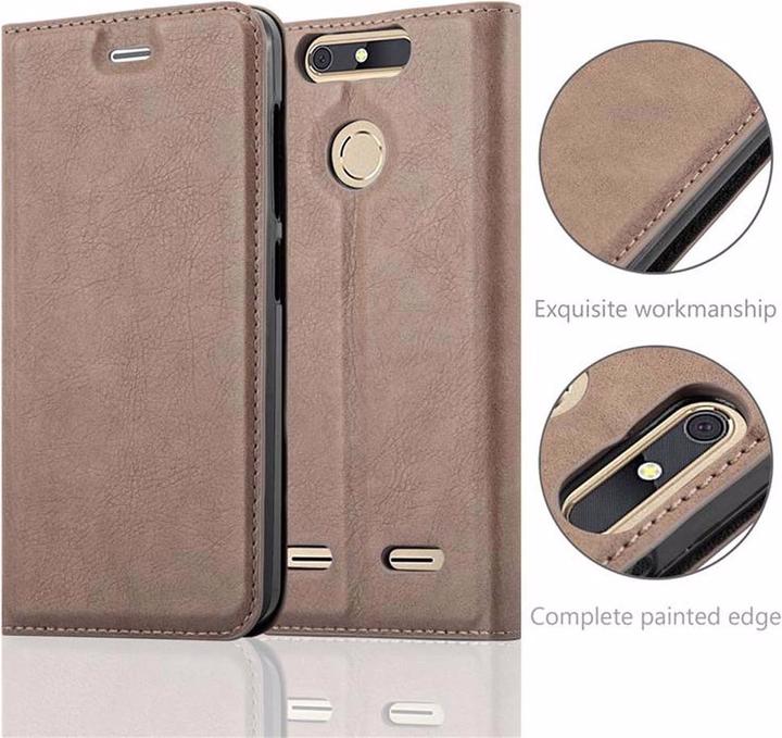 Productafbeelding Cadorabo Boek Onzichtbare Magneethoes (ZTE Blade V8 Mini)