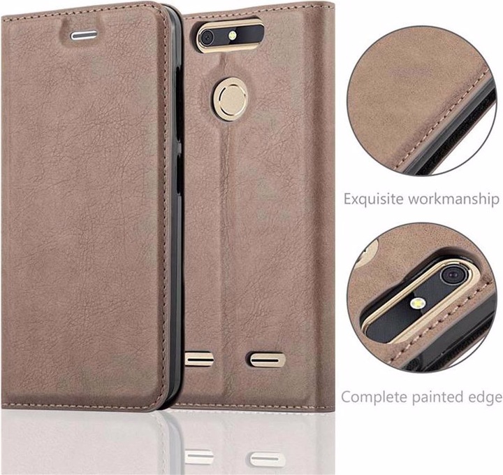 Actual product image Cadorabo Book Invisible Magnet Cover (ZTE Blade V8 Mini)