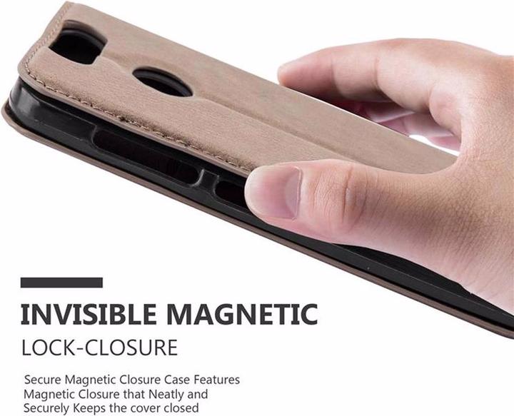 Productafbeelding Cadorabo Boek Onzichtbare Magneethoes (ZTE Blade V8 Mini)