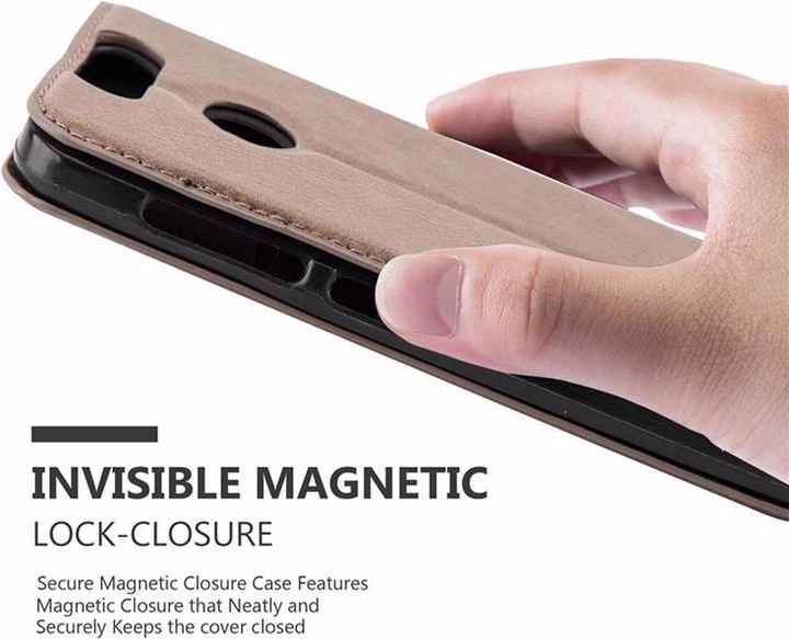 Actual product image Cadorabo Book Invisible Magnet Cover (ZTE Blade V8 Mini)