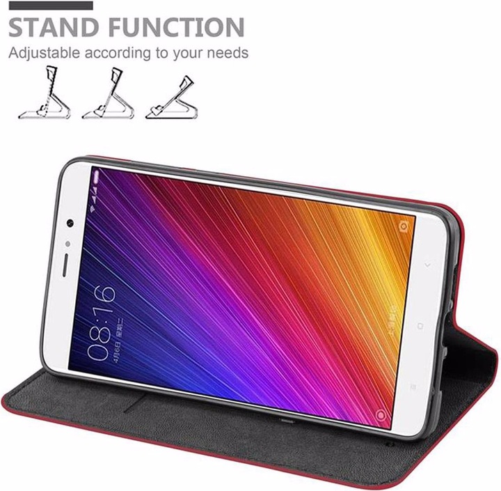 Actual product image Cadorabo Book Invisible Magnet Cover (Mi 5s Plus)
