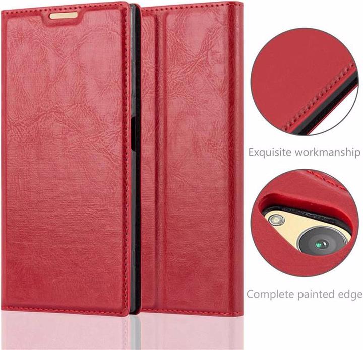 Actual product image Cadorabo Book Invisible Magnet Cover (Sony Xperia XA1 Plus)