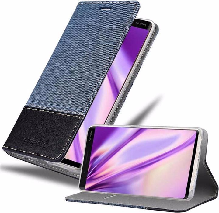 Image du produit Cadorabo Couverture look jeans Book (Nokia 8 Sirocco)