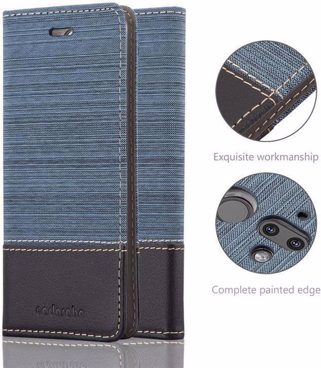 Immagine prodotto Cadorabo Copertina del libro Jeans Optics (Nokia 8 Scirocco)