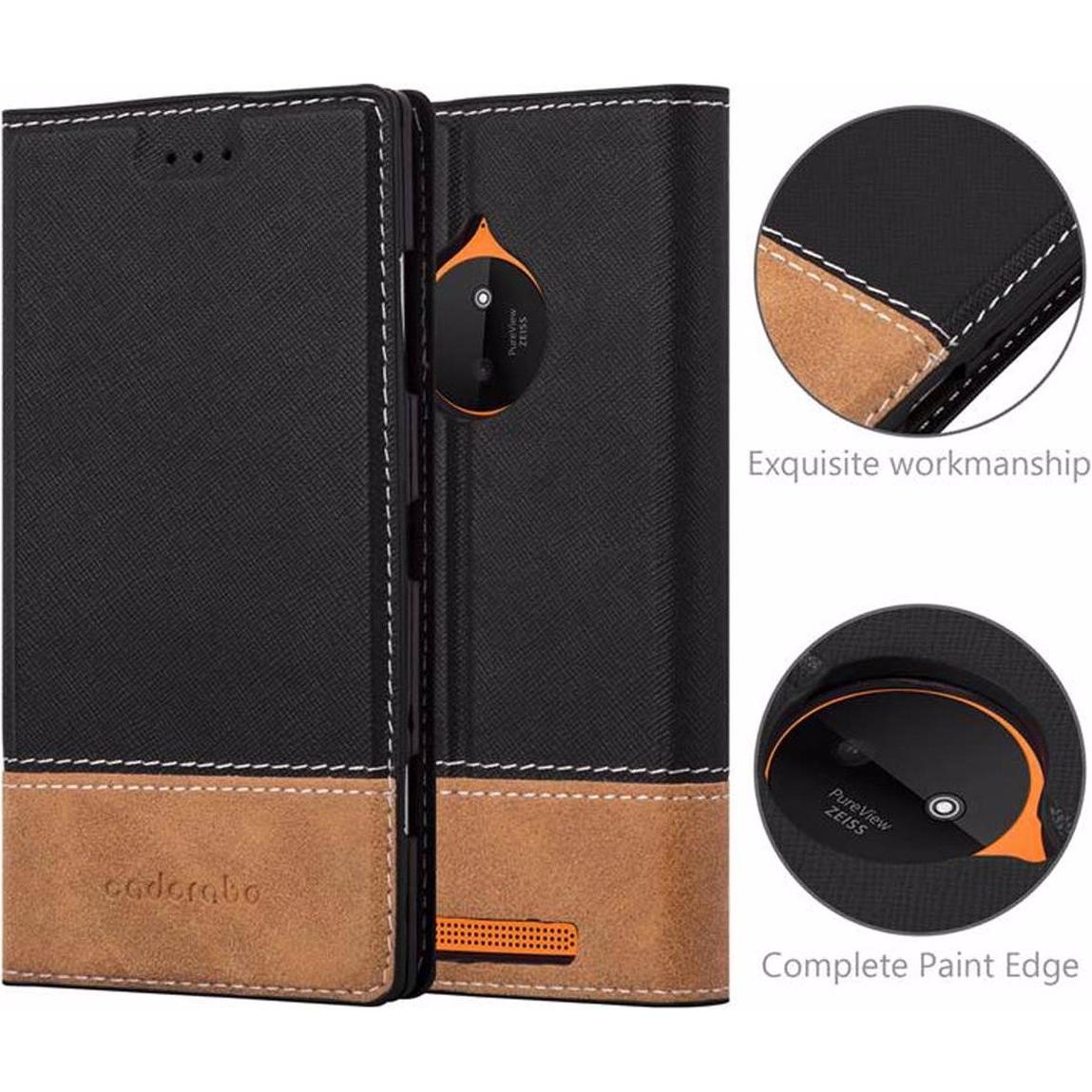 Thumbnail - Cadorabo Book X-Wallet Cover (Nokia Lumia 830), Smartphone Hülle, Schwarz